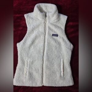 Patagonia women Cozy White Fleece Vest
